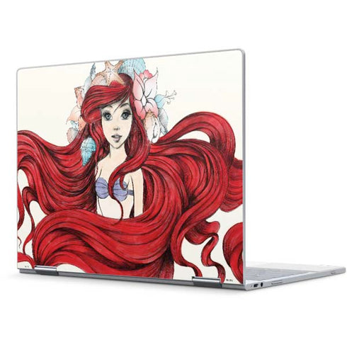 Disney The Little Mermaid Ariel Illustration Pixelbook Skin